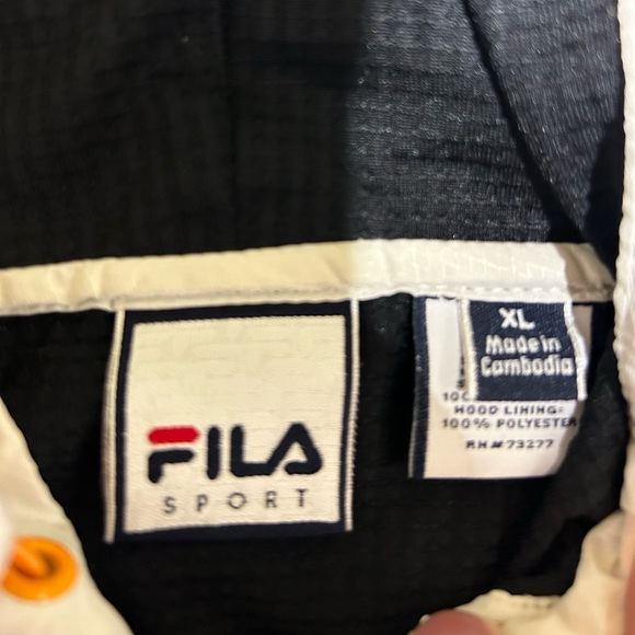 White Fila Windbreaker - Picture 3 of 3